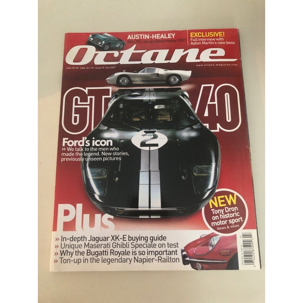 Octane Magazine UK Issue 49 Jul 2007 Ford GT40